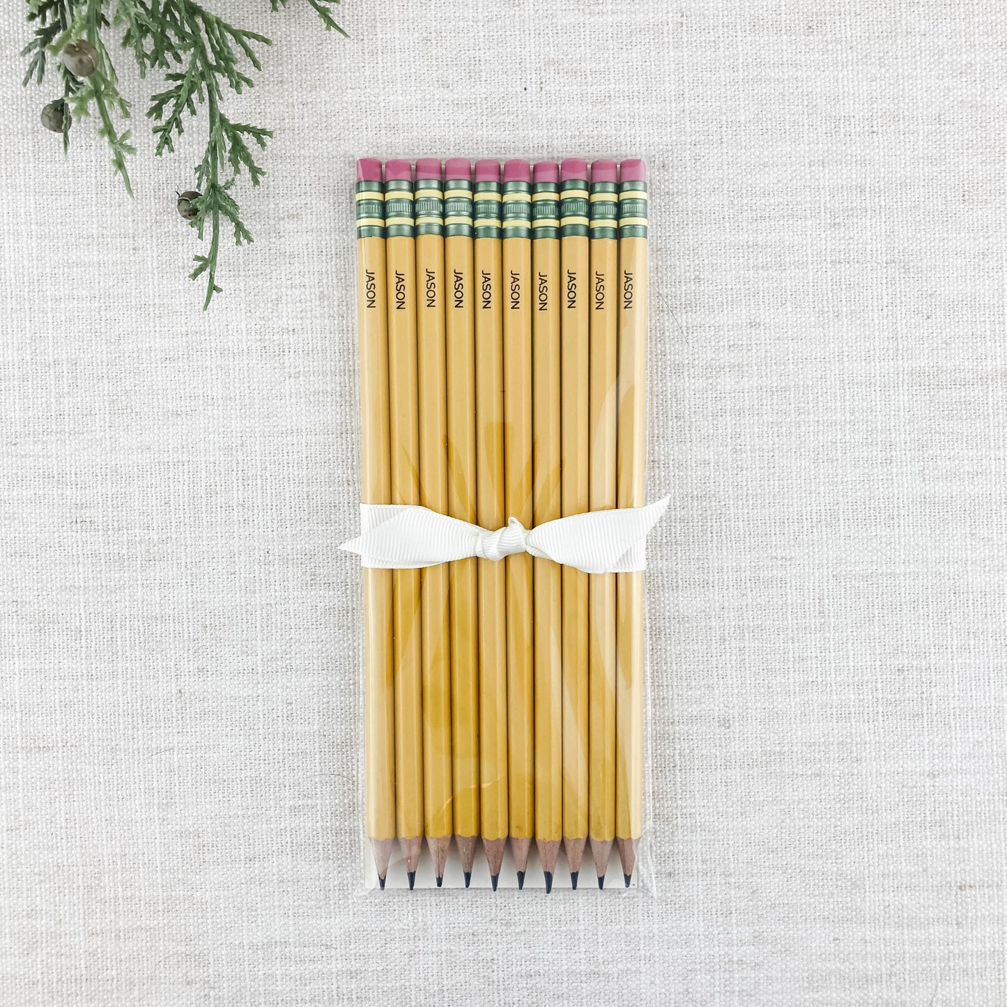 Personalized Ticonderoga Pencil Set