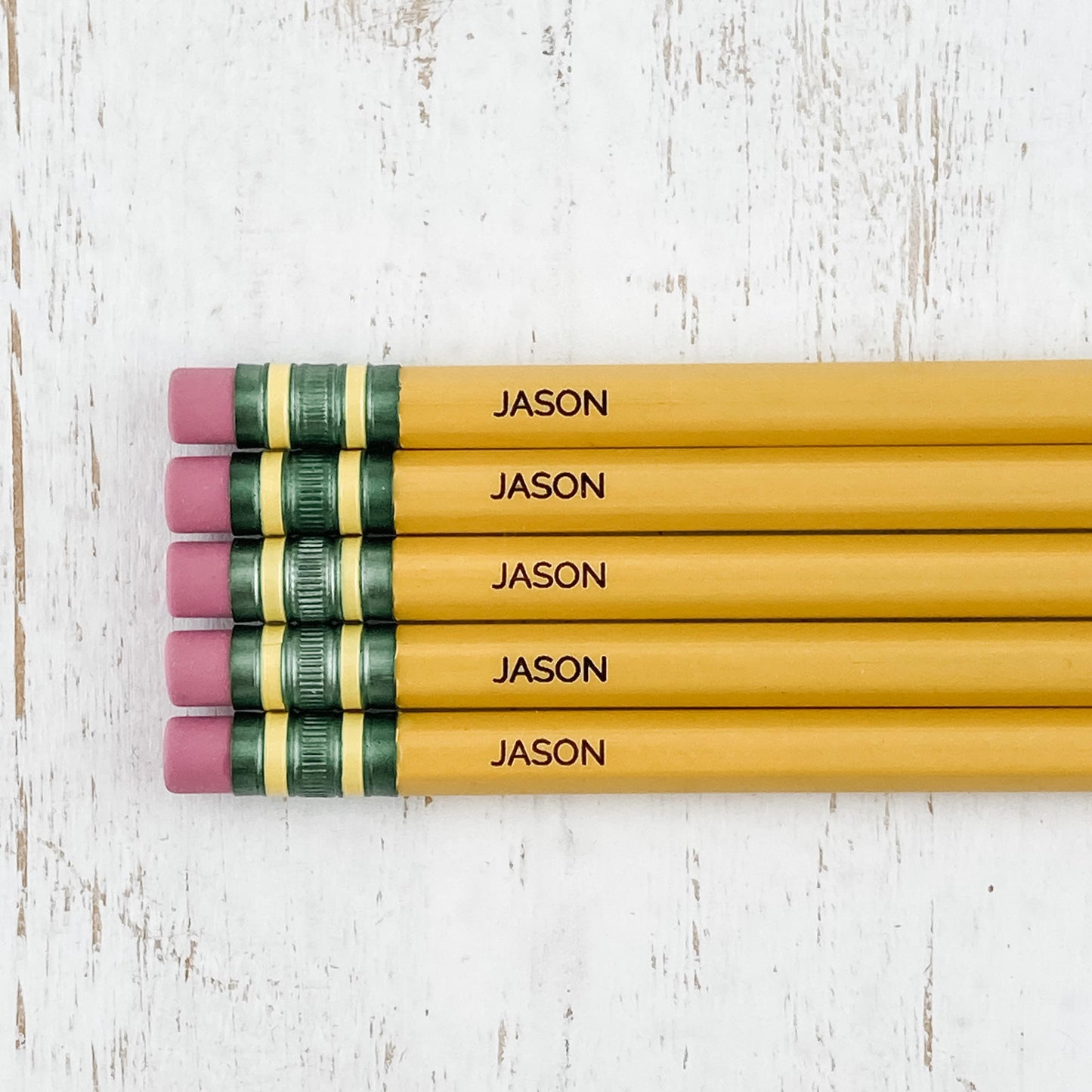 Personalized Ticonderoga Pencil Set