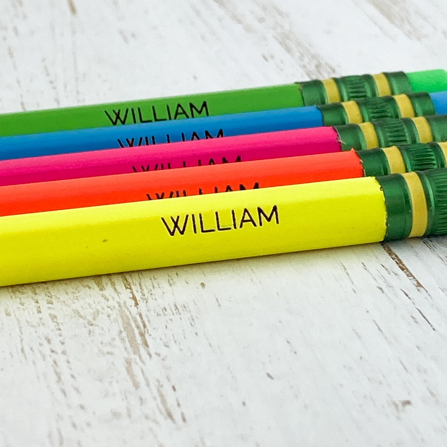Personalized Ticonderoga Pencil Set