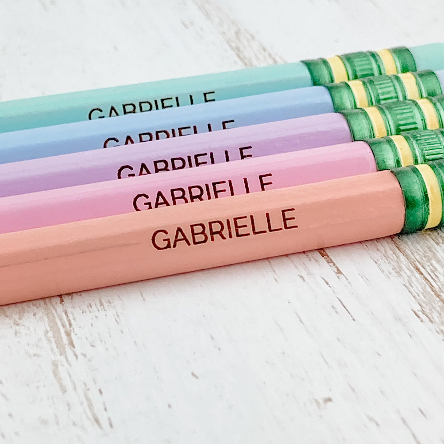 Personalized Ticonderoga Pencil Set