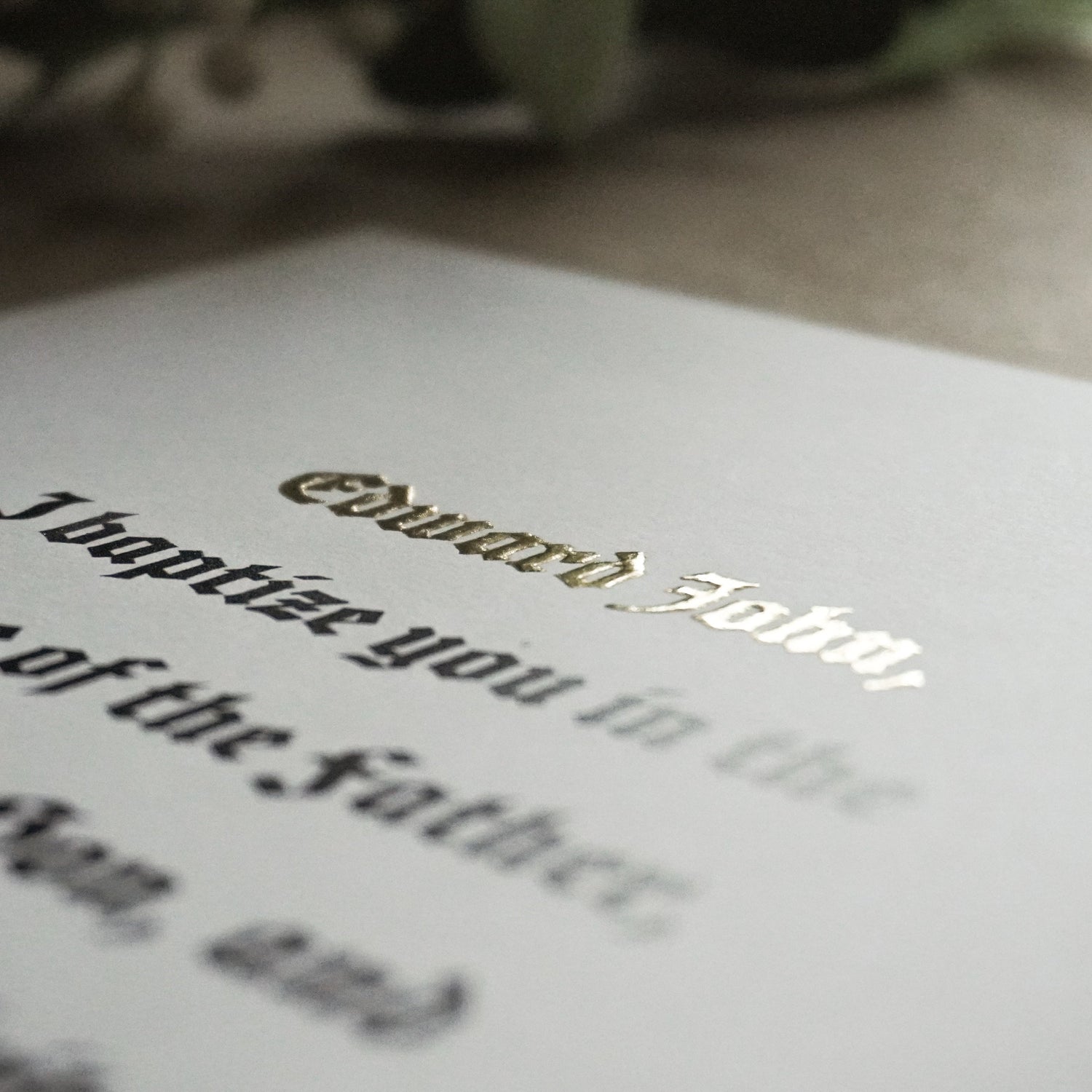 Sacramental Keepsake Prints